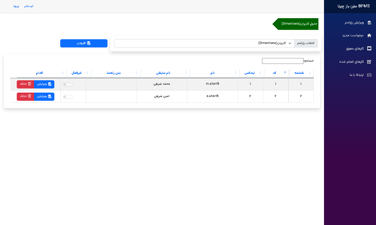 Blazor Table