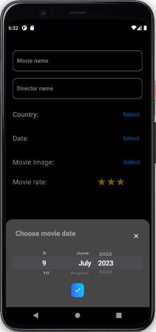 Add movie page