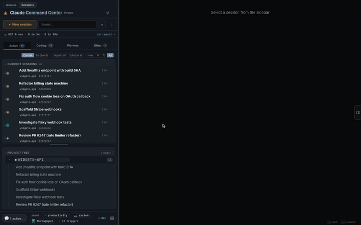 Two agent transcripts side by side in CCC