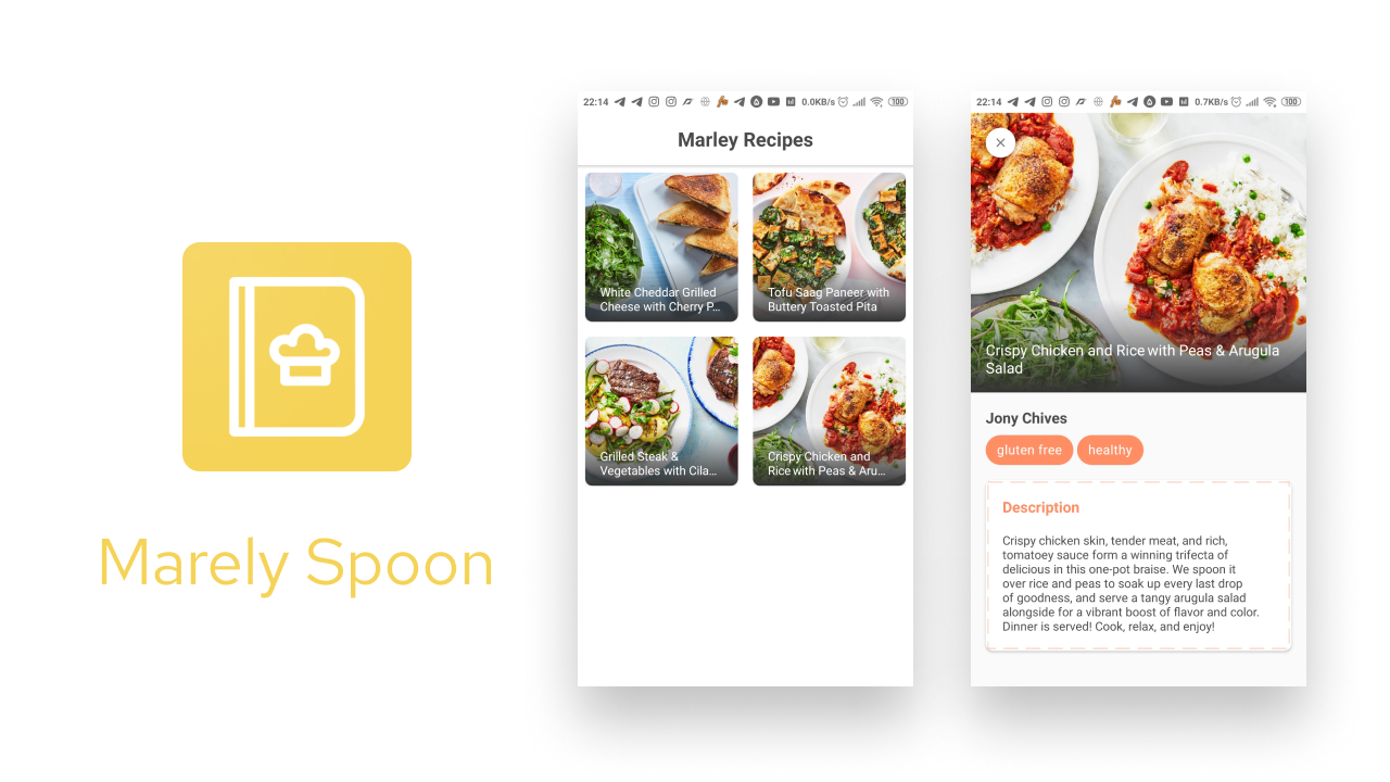 MarelySpoon Sample App Icon