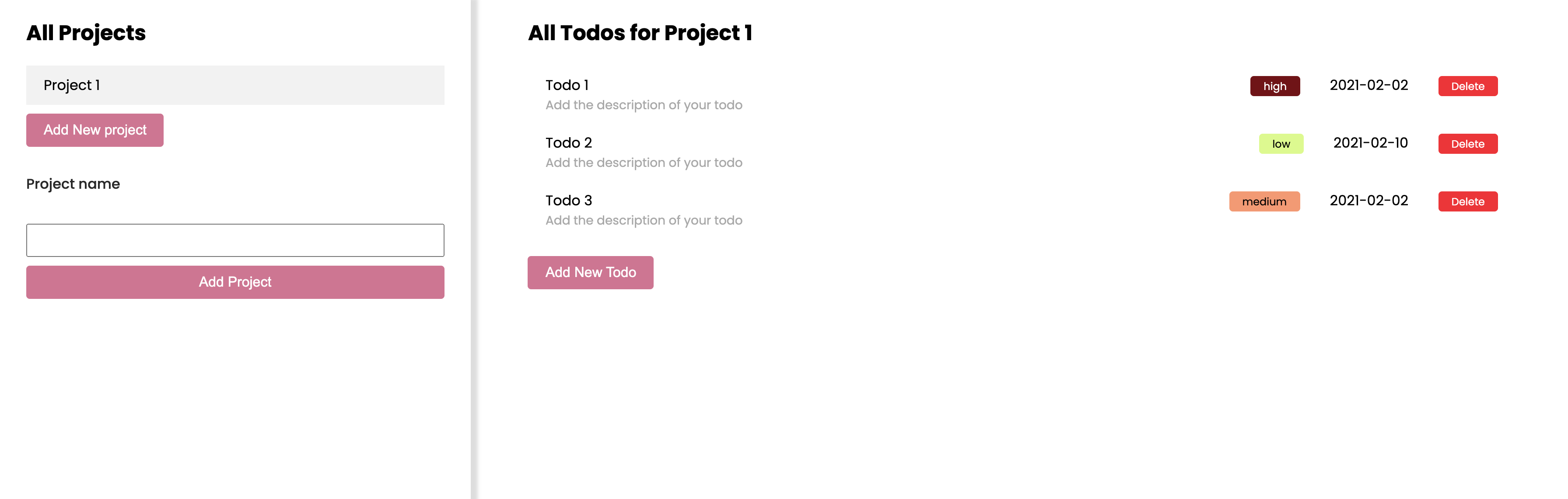 Add Project