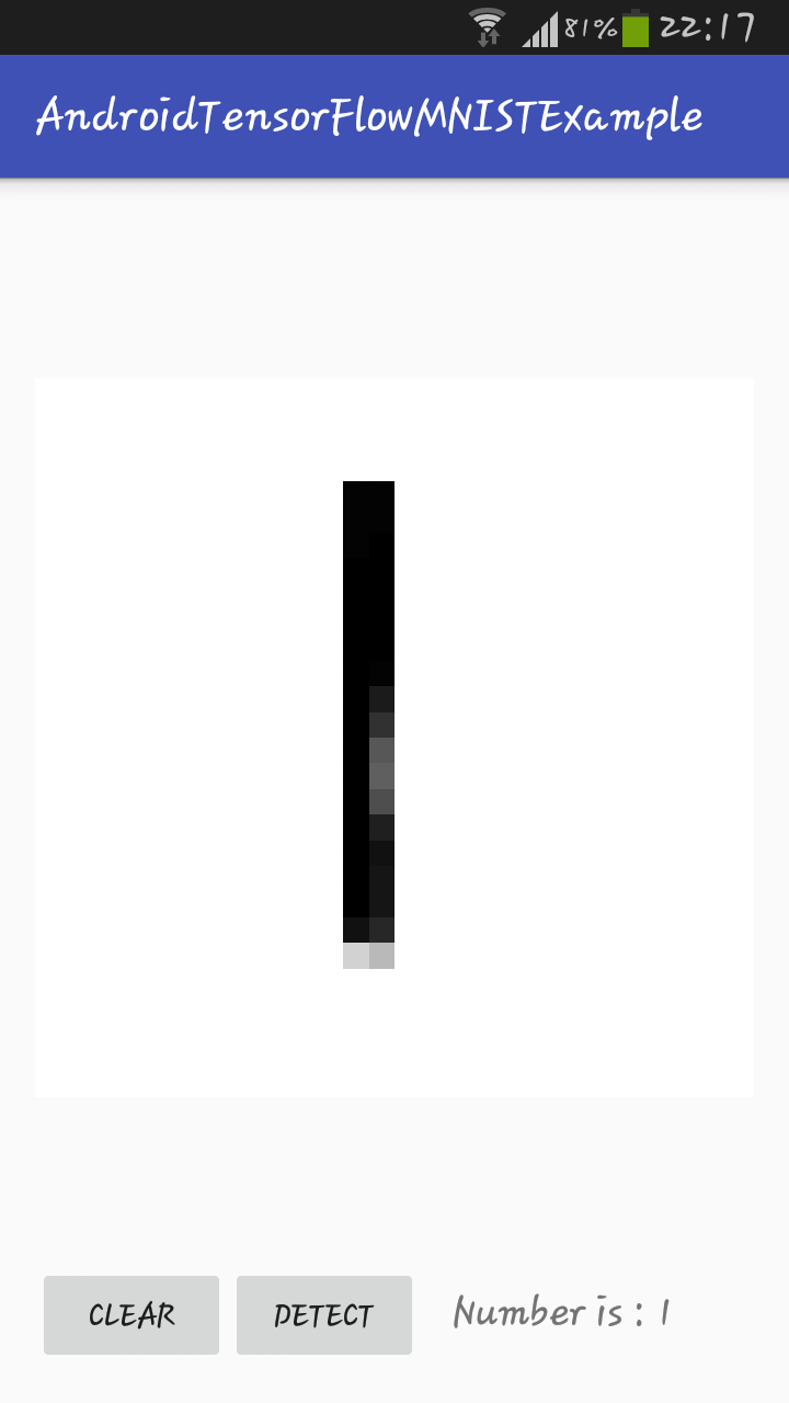 AndroidTensorFlowMNISTExample