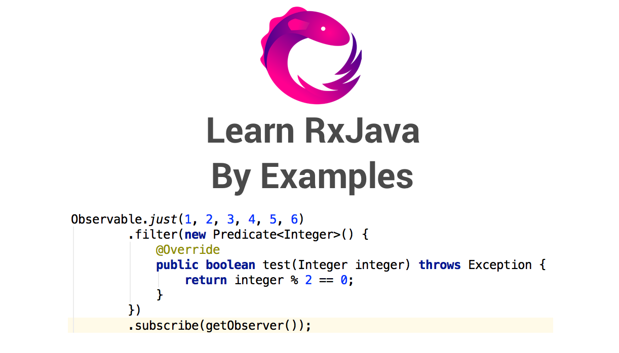 RxJava2 Android Samples