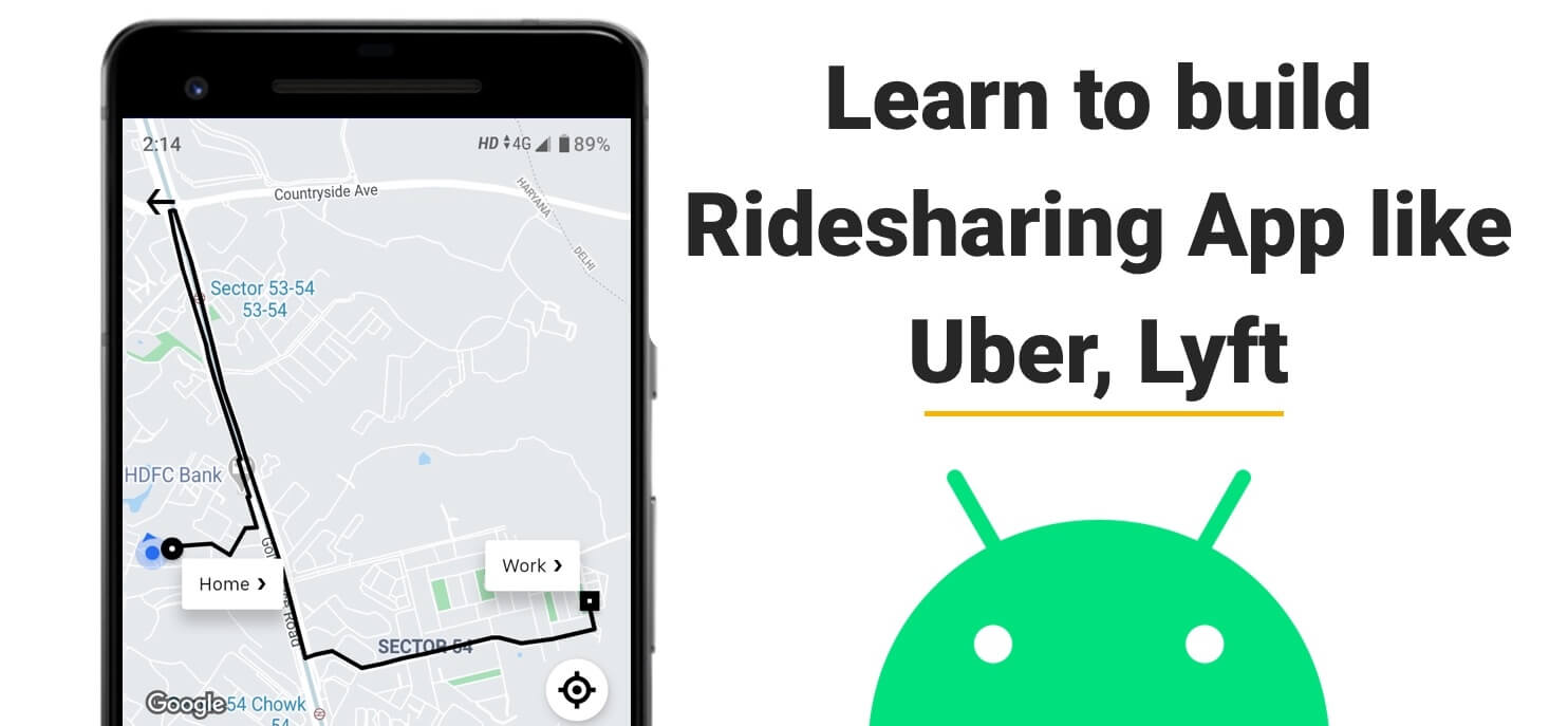 ridesharing uber lyft app