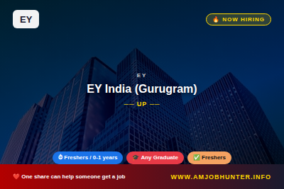 EY Hiring - EY India (Gurugram)