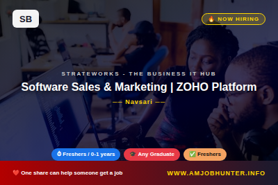 Strateworks - The Business IT Hub Hiring - Software Sales & Marketing | ZOHO Platform