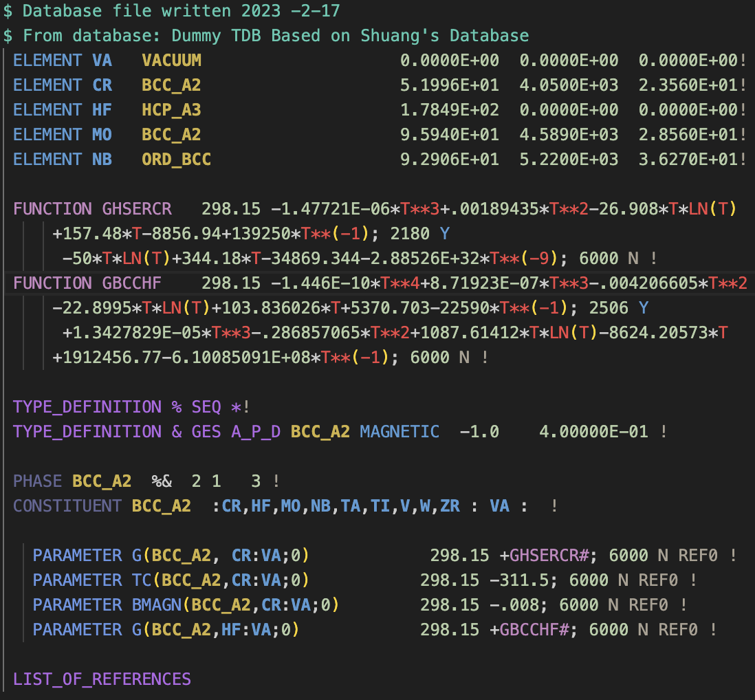 Example of TDB Highlighter in action