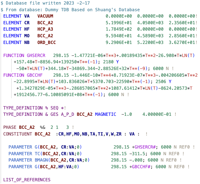 Example of TDB Highlighter in action