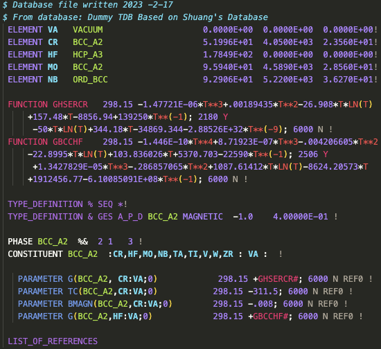 Example of TDB Highlighter in action