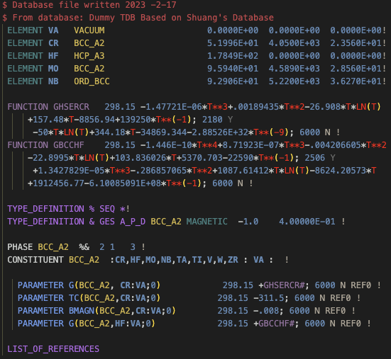 Example of TDB Highlighter in action