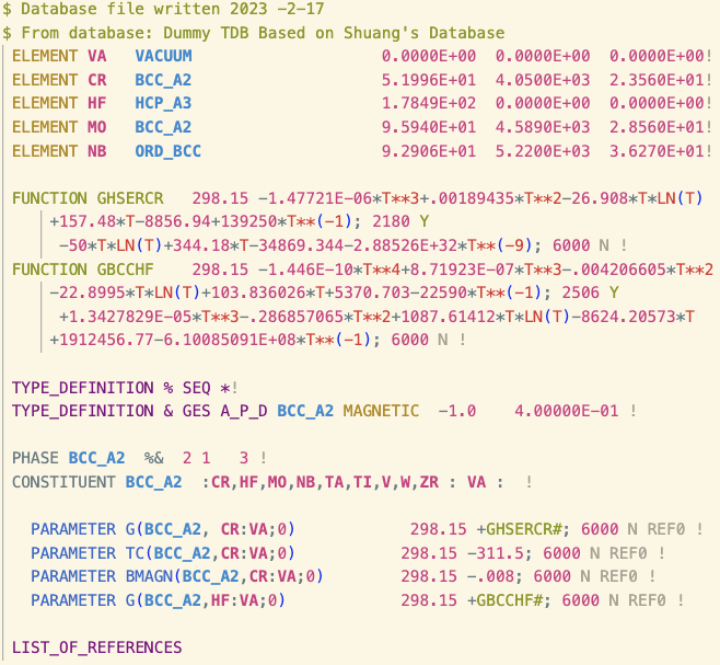 Example of TDB Highlighter in action