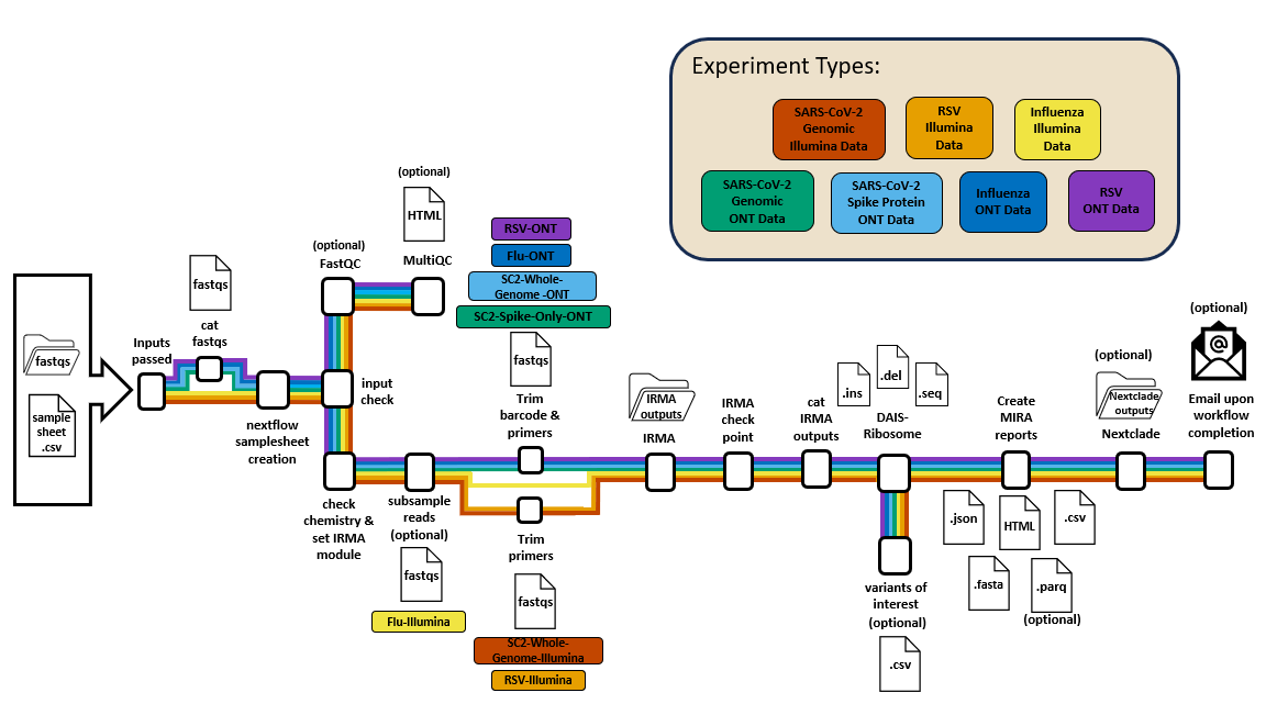 MIRA-NF workflows