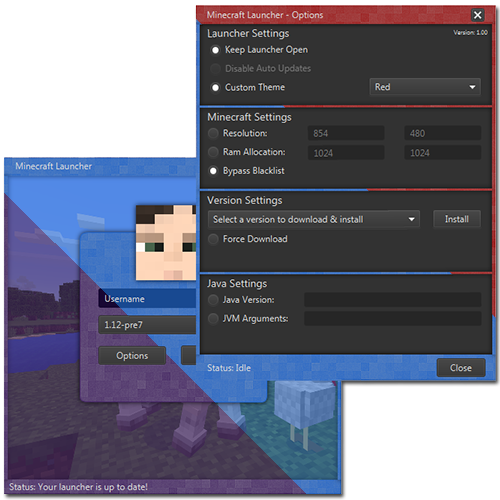 Launcher minecraft How to