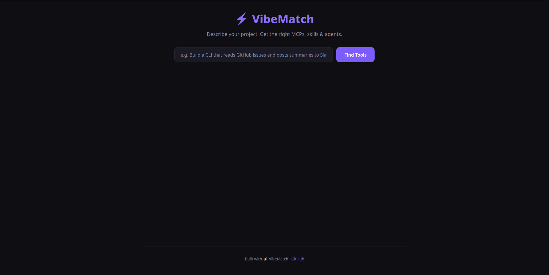 vibe-match screenshot