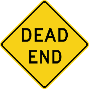 DeadEnd sign logo