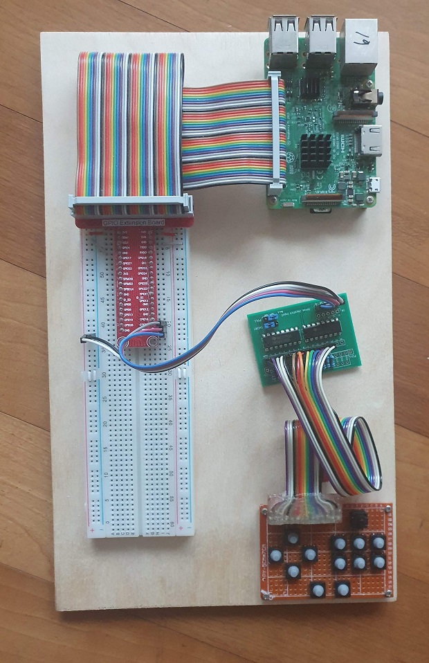 74HC165 Test Board