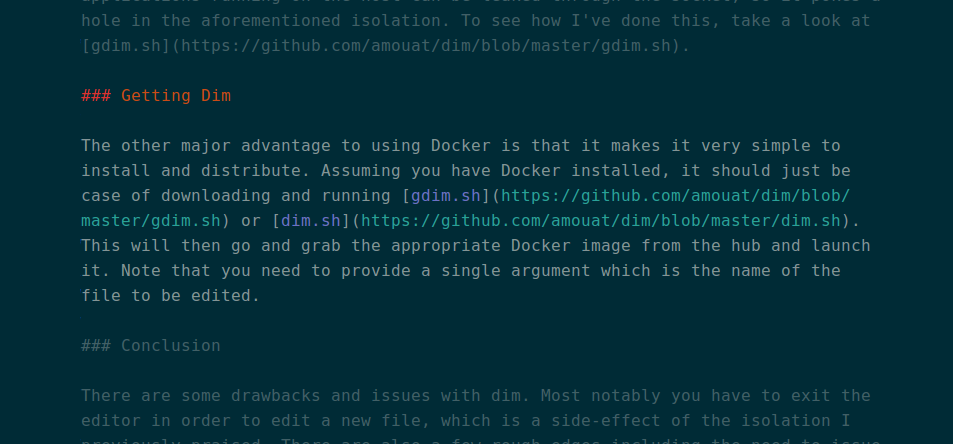 gDim Screenshot gDim screenshot