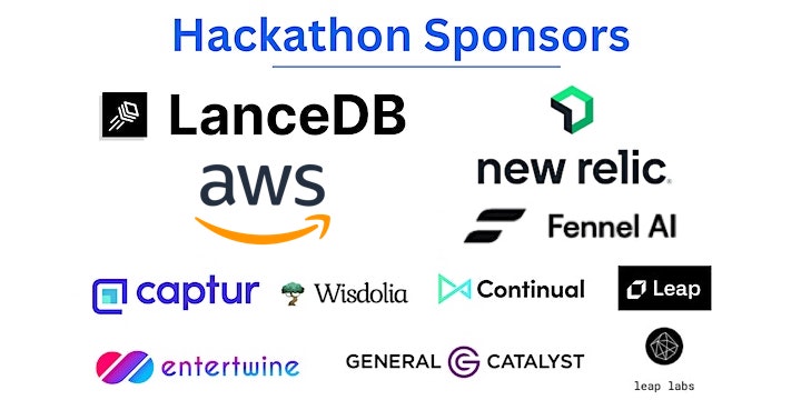 Hackathon Sponsors