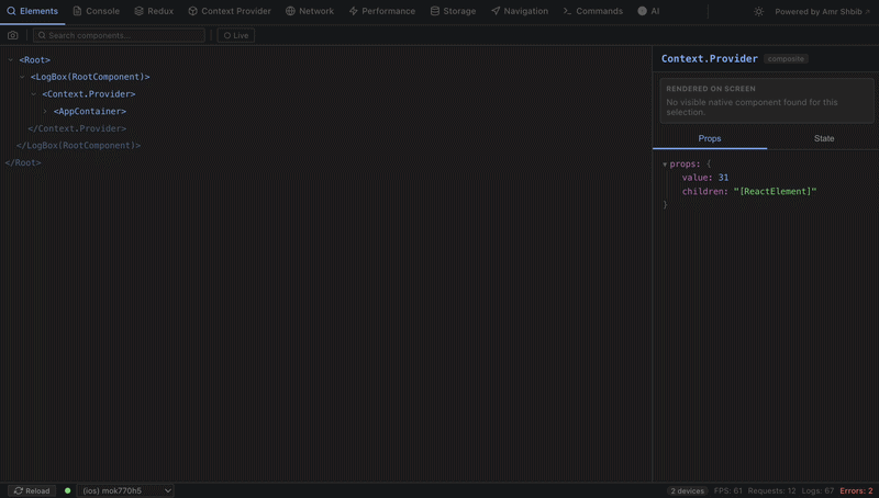 React Debugger Demo