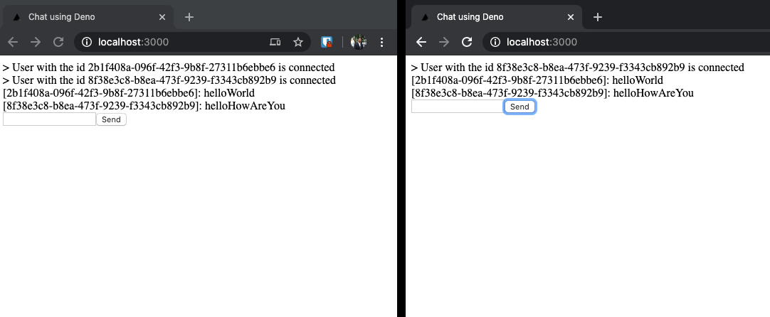 Screenshot - Deno Chat App