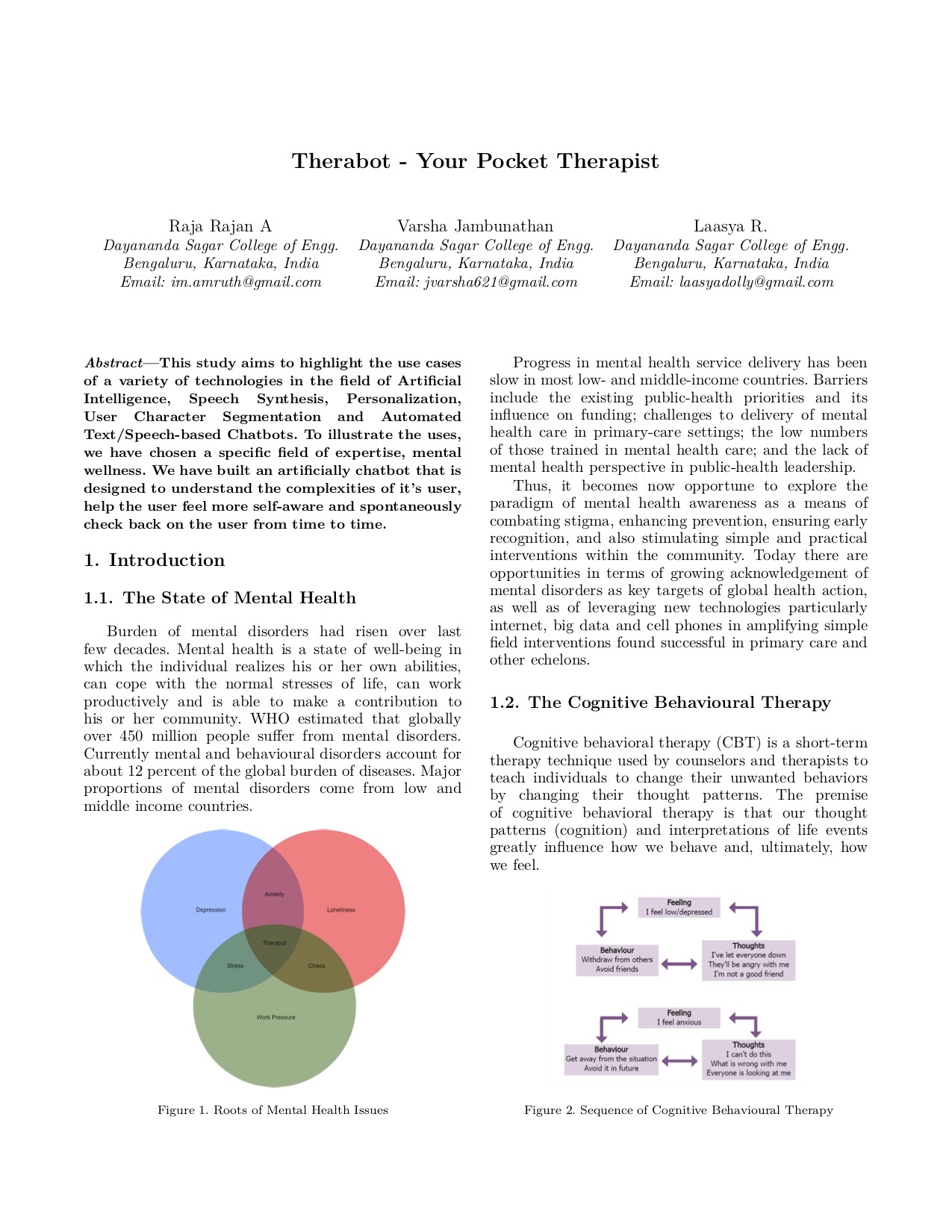 Research Paper - First Page