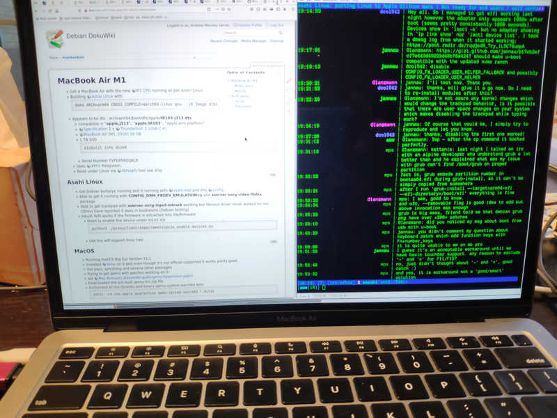 X11 running on Macbook Air 2020