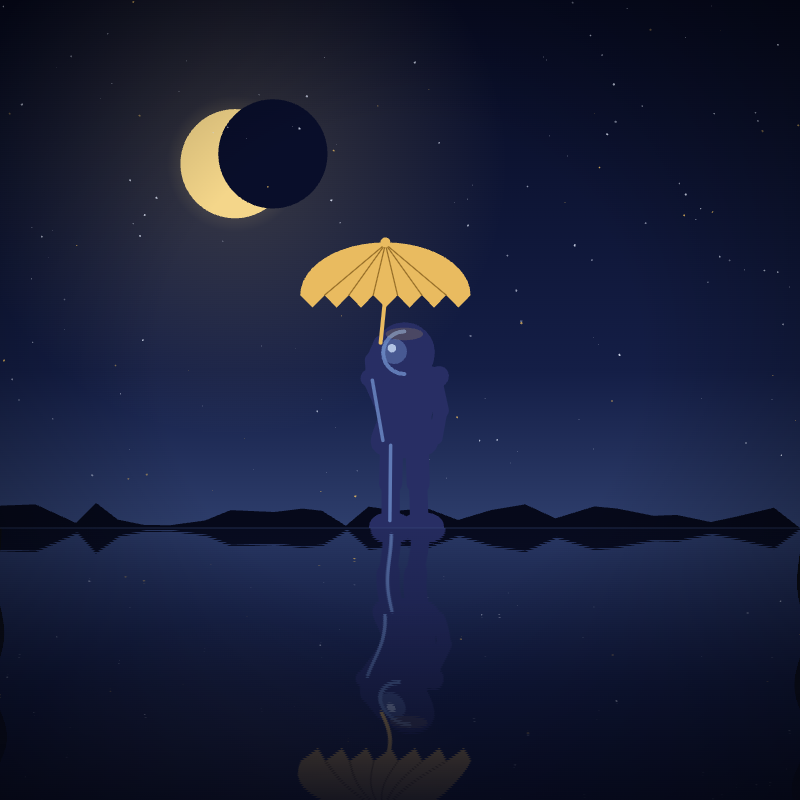 sob a lua