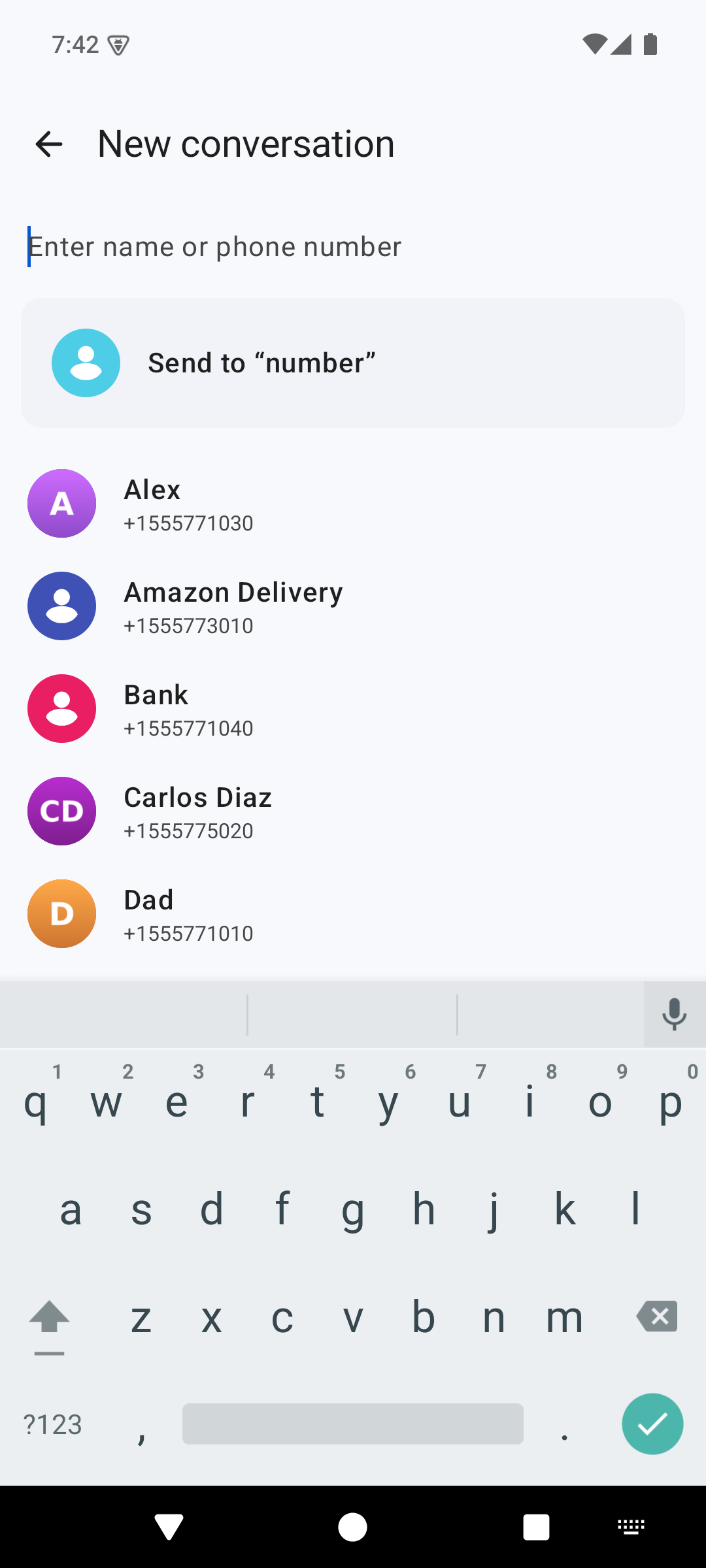 New chat