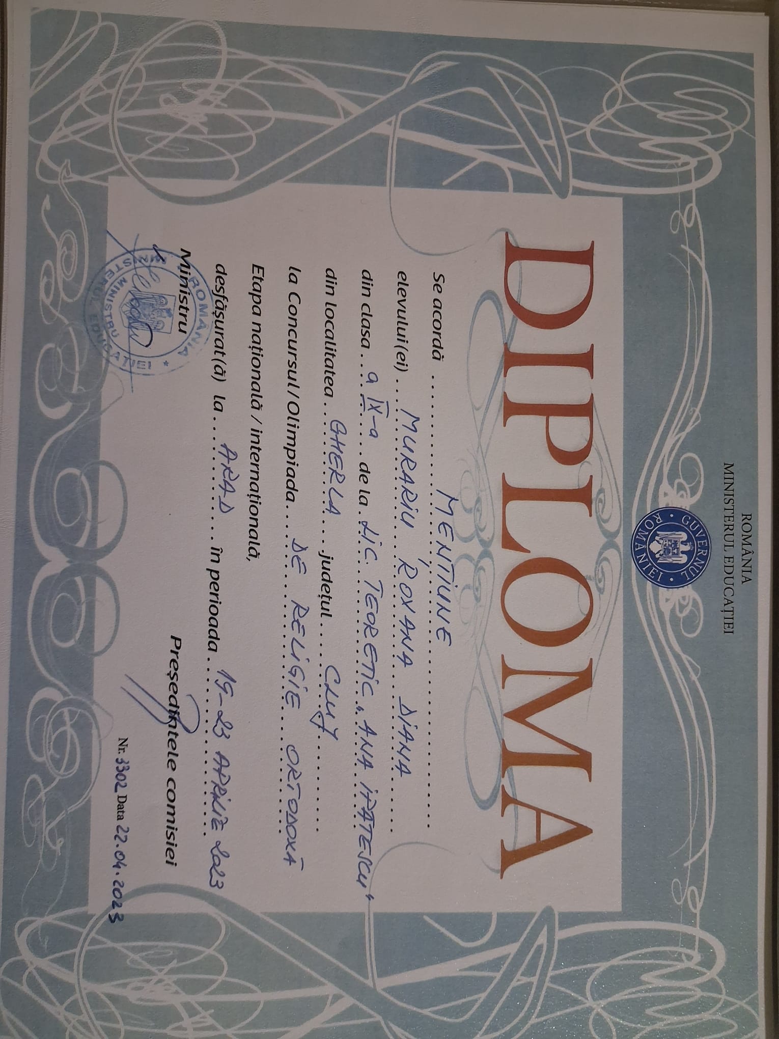 Diploma 7