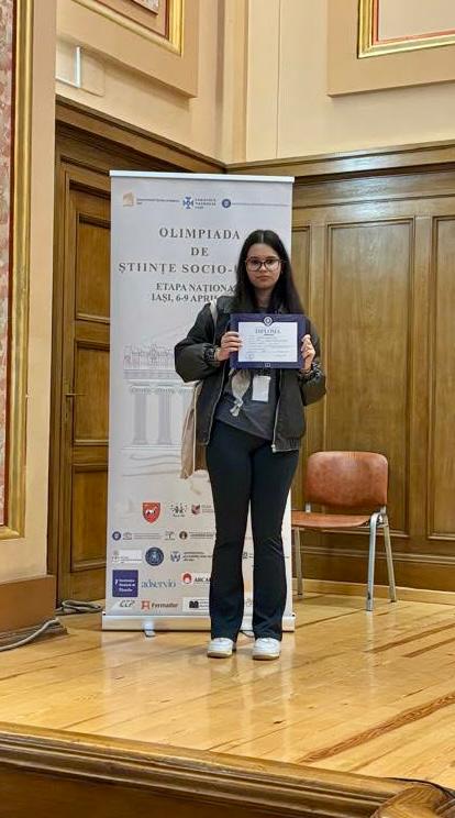 Roxana la Olimpiadă