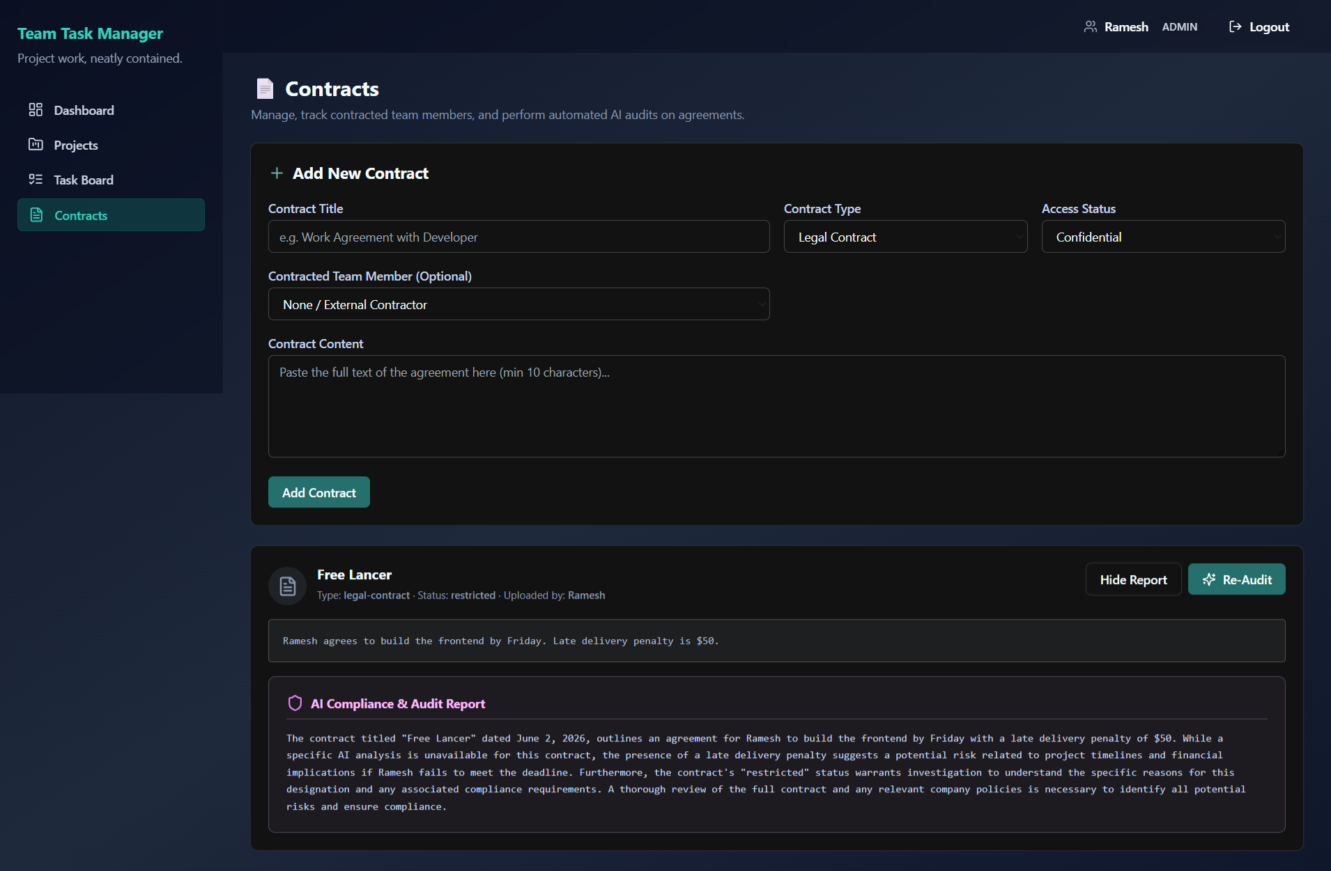 Intelligent Document Audit