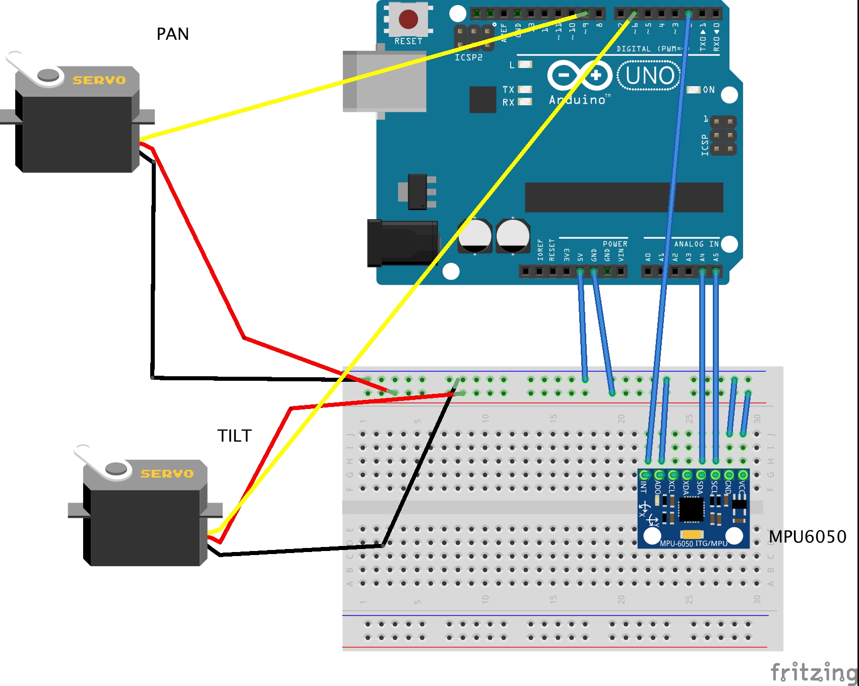 GitHub - anand-bala/MotionPanTilt: Motion-controlled Pan-tilt