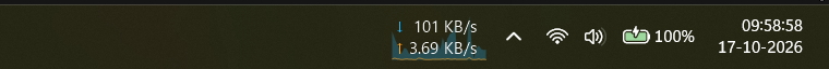 Meter with mini graph