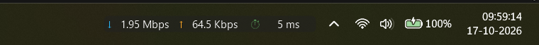 Meter on one line with ping