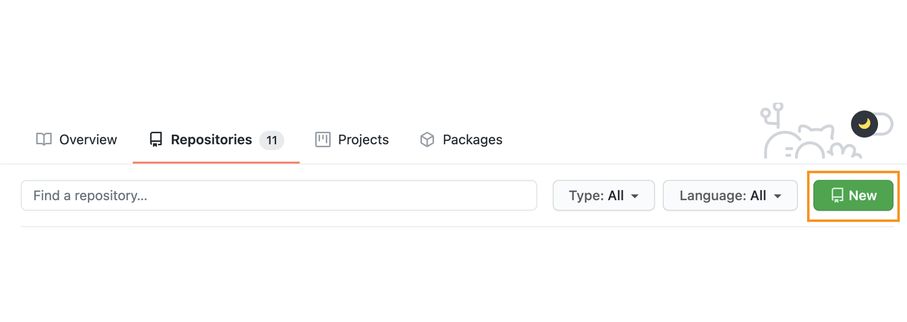 gambar repositori baru