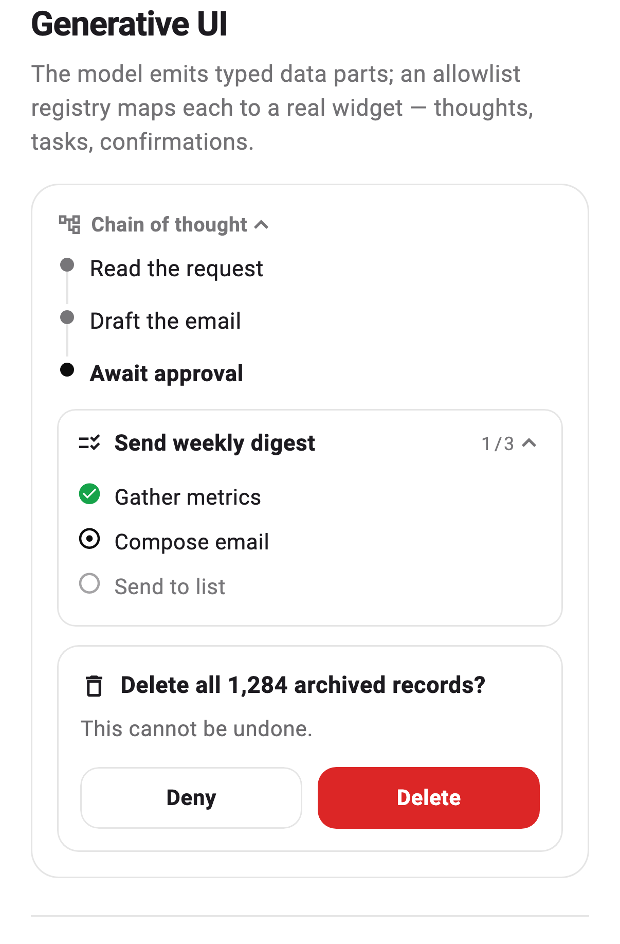 Generative UI