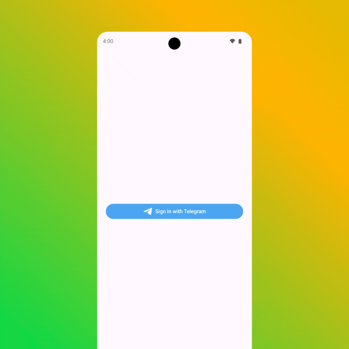 Telegram Login demo