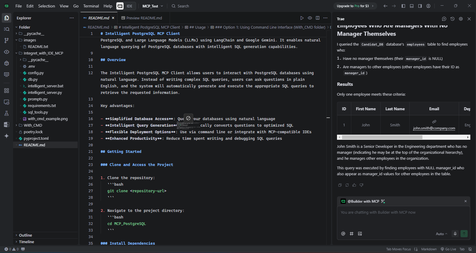 Command Line Interface Example