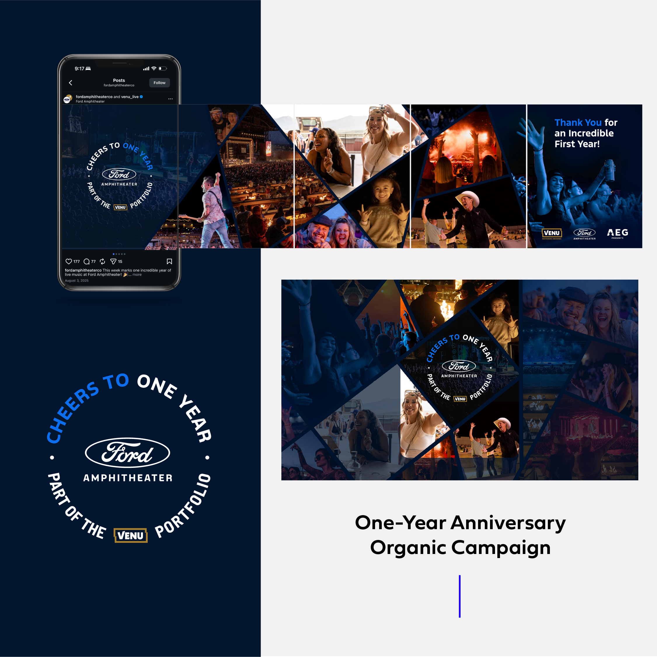 One year anniversary campaign