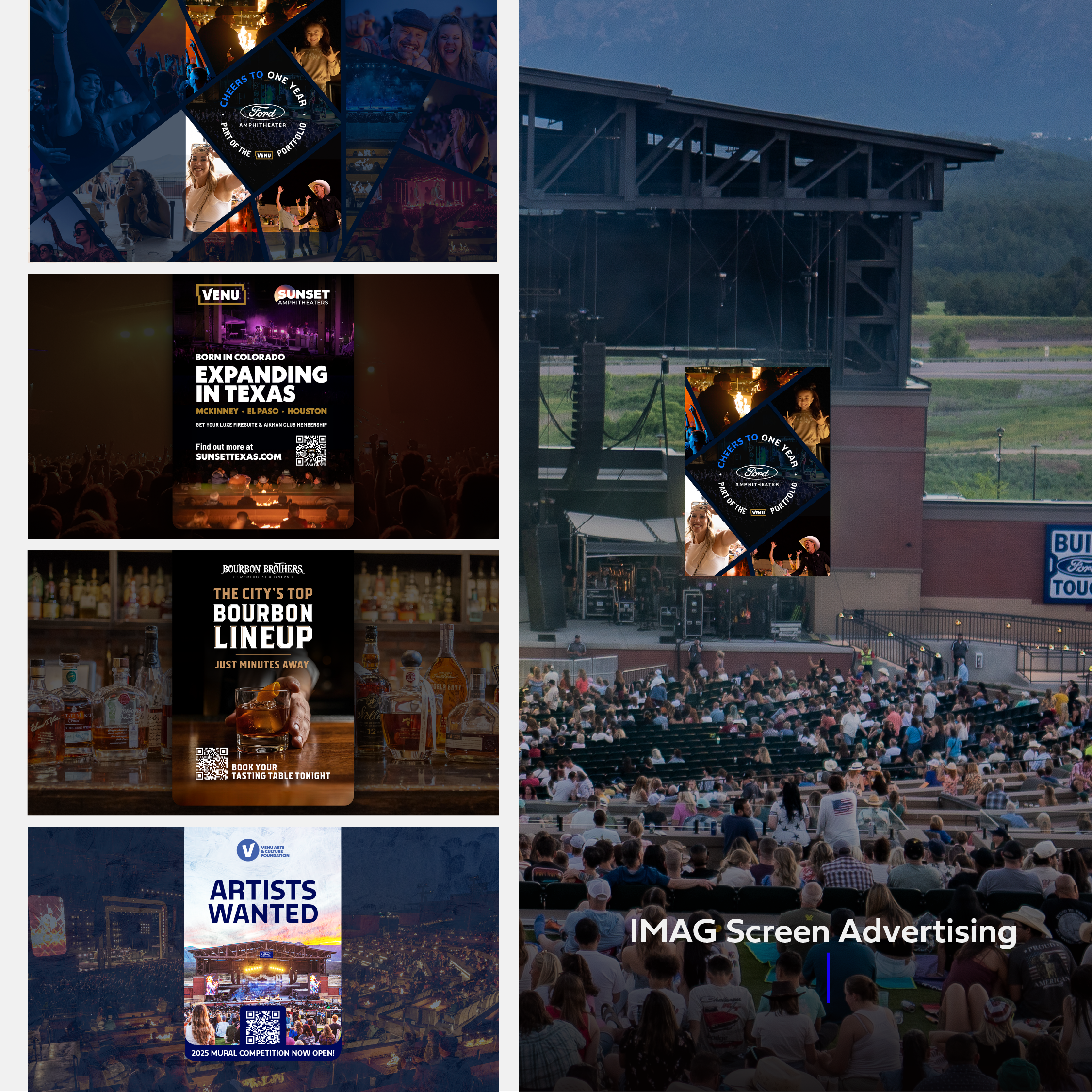 IMAG screen advertising