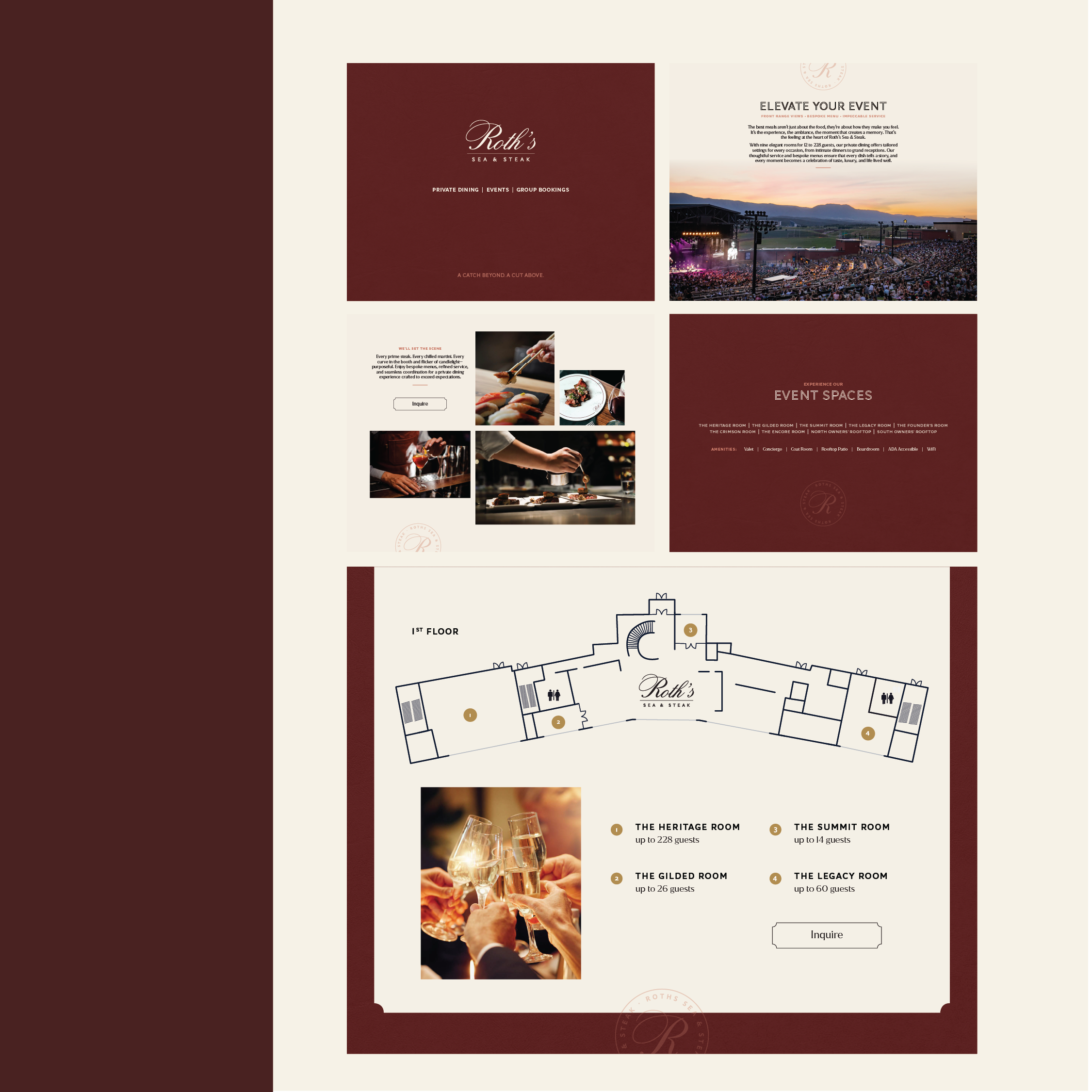 Private events package — slide 3