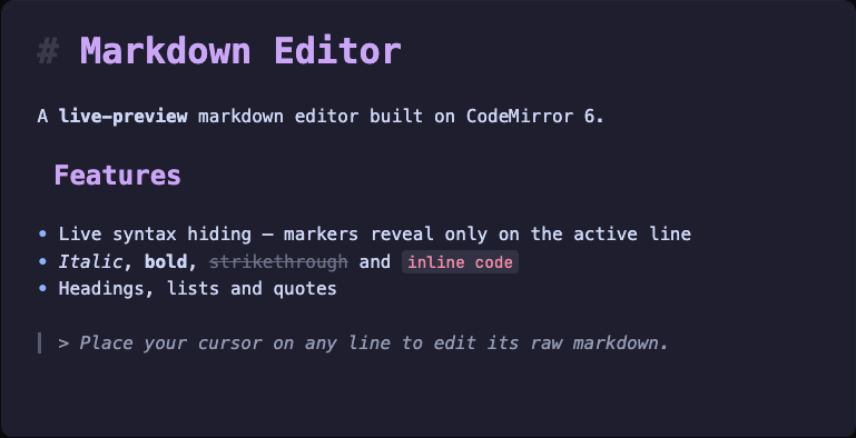 anasyd/react-inline-markdown-editor cover