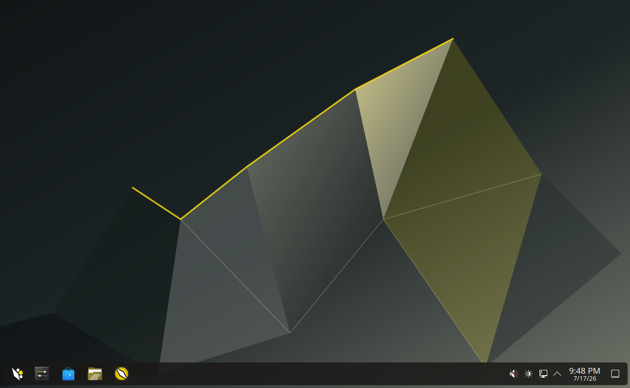 Anatase KDE Plasma desktop