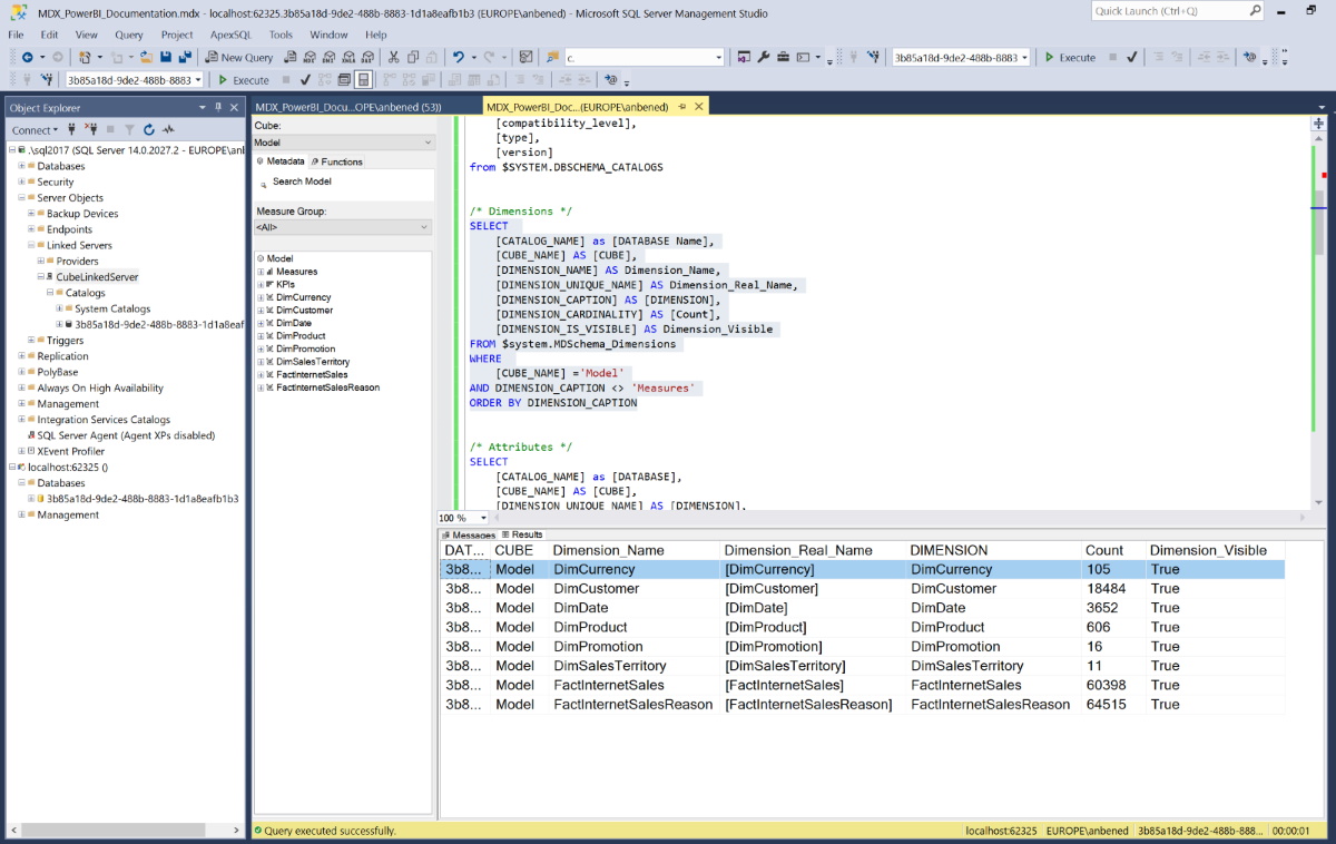 MDX Query