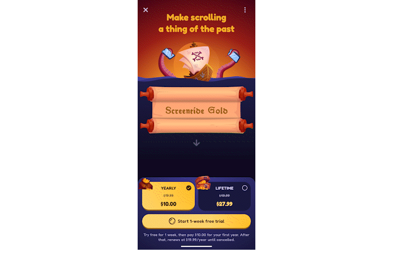 Screentide Paywall