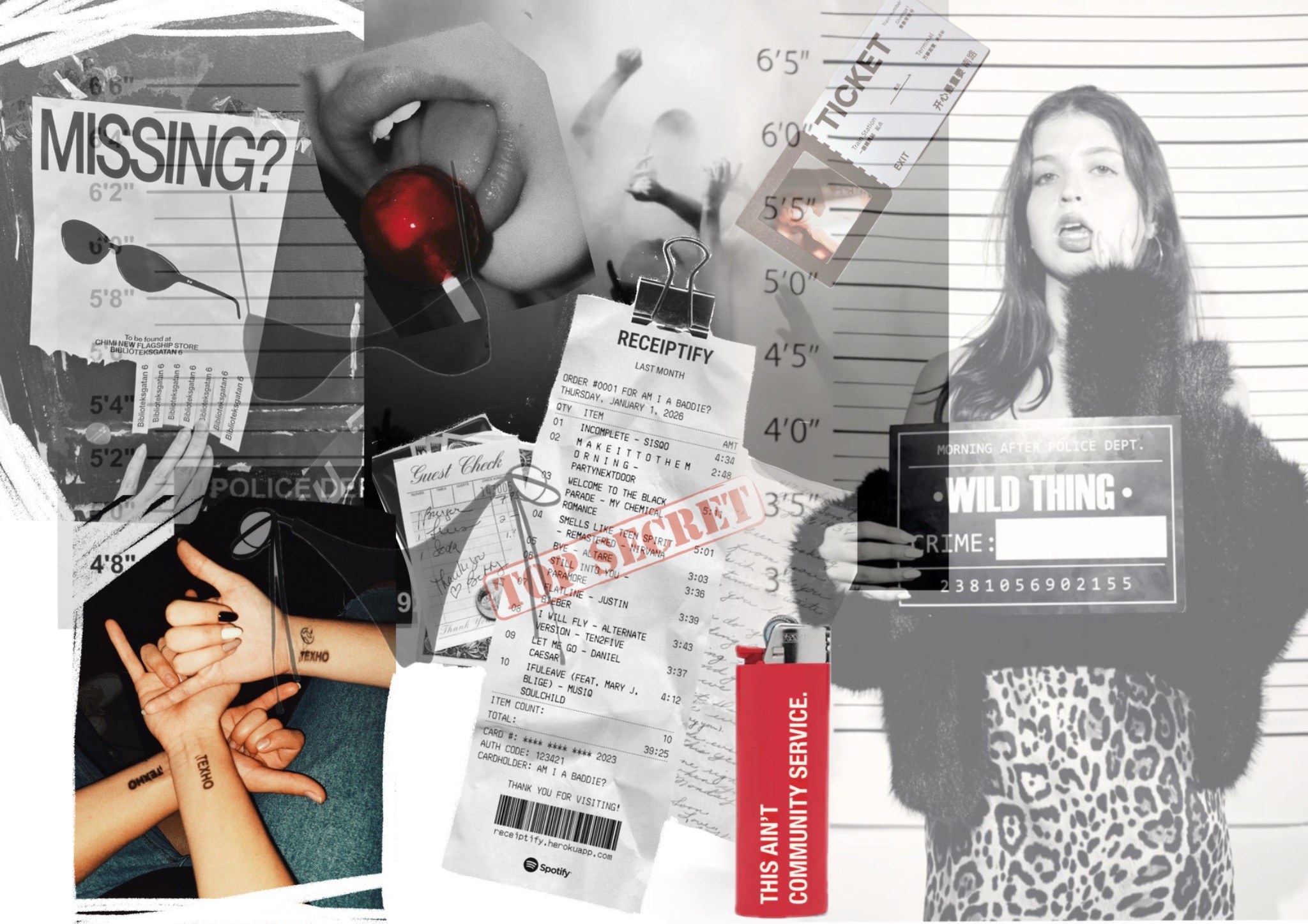 Moodboard de inspiración del proyecto Clanco