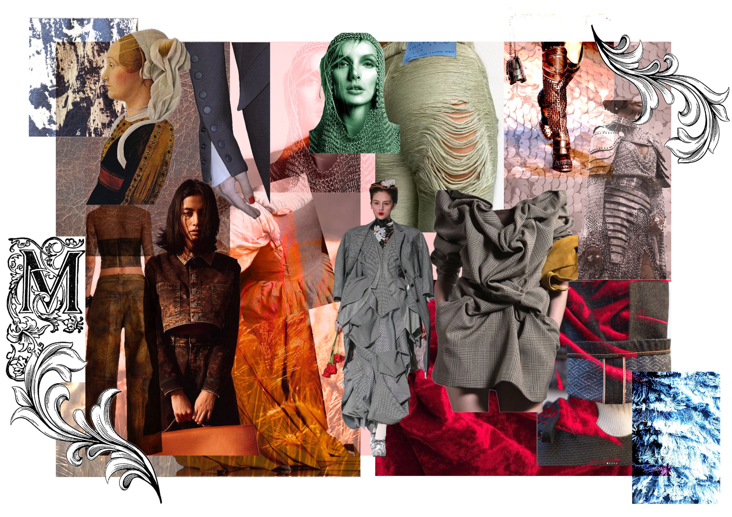 Moodboard de inspiración del proyecto Evermore