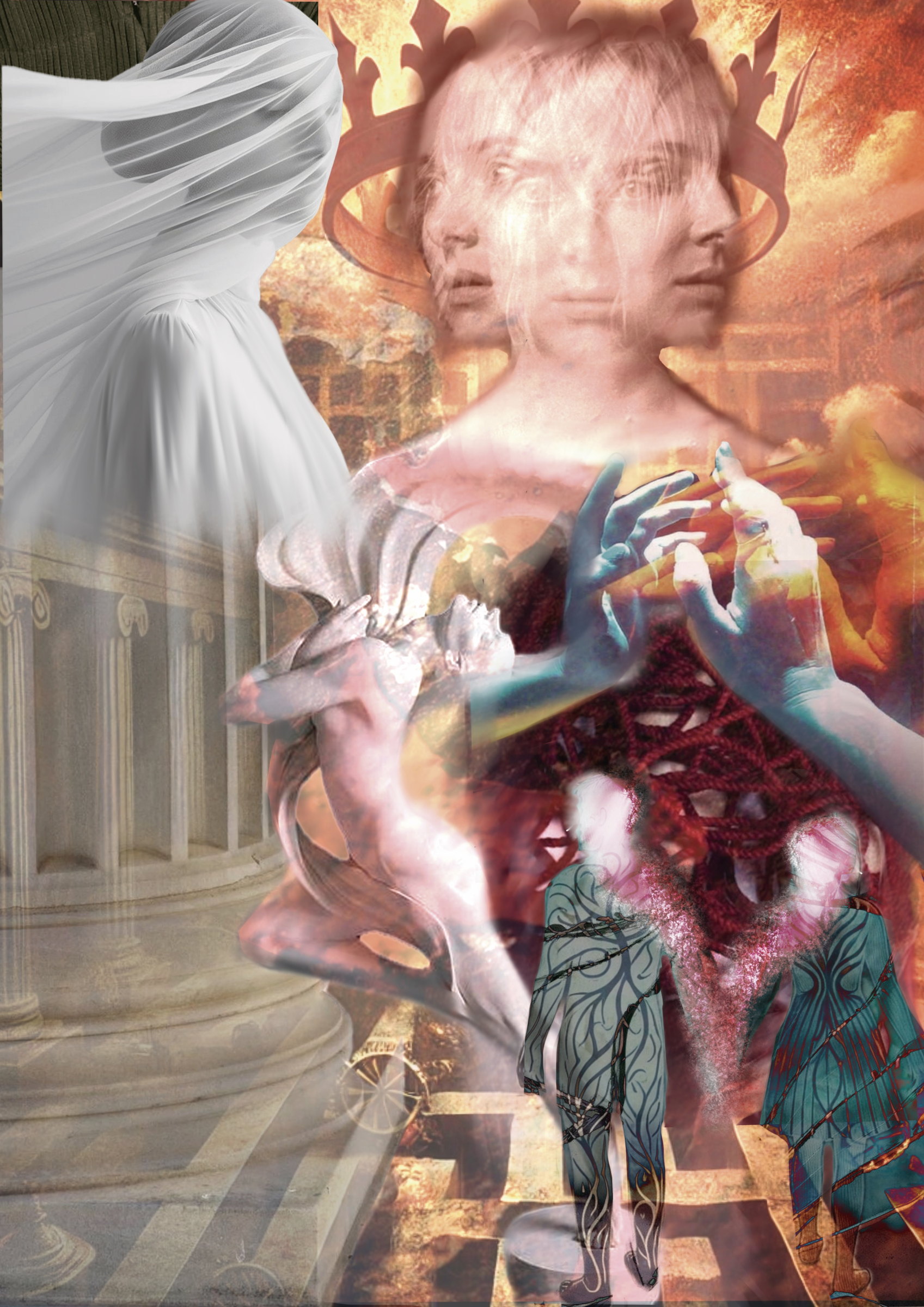 Moodboard de inspiración del proyecto Deidade