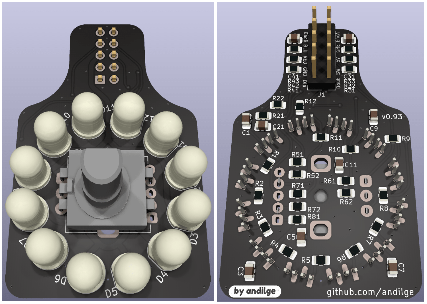 Futai-Encoder-WS2811-ring, from the project README