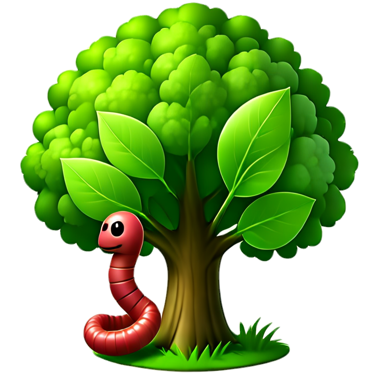 Tree-Worm Logo